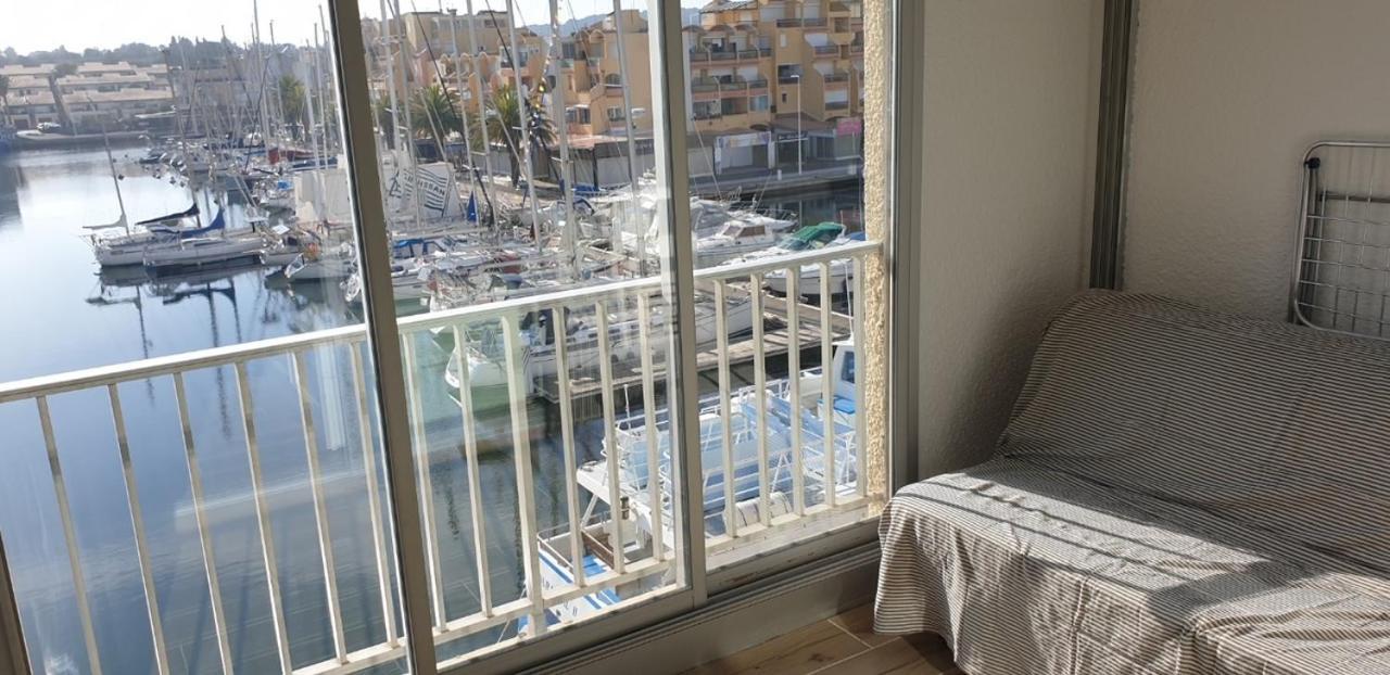 Studio Gruissan Vue Port Exterior foto